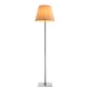 KTribe F2 Soft Floor Lamp - Polished Chrome / Cream