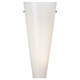 Larkspur Wall Sconce - Satin Nickel / Surf White