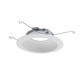 492 6 Inch LED Shower Trim - White / Frosted