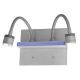 Epiphanie Gooseneck LED Wall Mount - Brushed Steel Epiphanie Gooseneck LED Wall Mount - Brushed Steel /