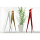 Les Racines Floor Lamp - Aluminum / Red Les Racines Floor Lamp - Aluminum / Red