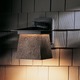 Lightfall Outdoor Wall Sconce - Opaque Bronze / Iron Ore Lightfall Outdoor Wall Sconce - Opaque Bronze / Iron Ore