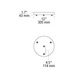 FreeJack 4 Port Round Canopy - /