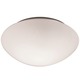 Janeiro CFL Wall / Ceiling Mount - White / Opal