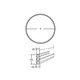 Monorail 2-Circuit Pre-Bent Circle - Antique Bronze / 