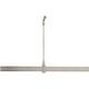 Monorail 2-Circuit Sloped Ceiling Rigid Standoff - Satin Nickel / 