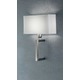 Martini Wall Sconce - Satin Nickel / White Martini Wall Sconce - Satin Nickel / White