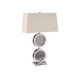 Mercer Table Lamp - Polished Nickel / Eggshell Silk Pongee Mercer Table Lamp - Polished Nickel / Eggshell Silk Pongee
