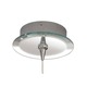 Mirrored Monopoint Round Canopy - Polished Chrome / Mirror