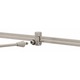 Monorail Wall FJ Fixture Connector - Satin Nickel / 