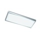 Newton Narrow Ceiling Flush Mount - Brushed Aluminum / White Newton Narrow Ceiling Flush Mount - Brushed Aluminum / White