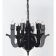 Night Watch Round Chandelier - Black Night Watch Round Chandelier - Black /