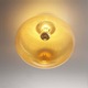 Ombre PP Wall / Ceiling Mount - Brushed Bronze / Amber Smoked Ombre PP Wall / Ceiling Mount - Brushed Bronze / Amber Smoked