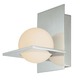 Orbit Vanity Wall Sconce - Chrome / White Opal Orbit Vanity Wall Sconce - Chrome / White Opal