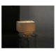 Paso Doble Table Lamp - Black Chrome / Gold Fabric