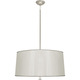 Penelope Suspension - Polished Nickel / Silver Mylar