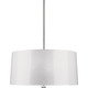 Penelope Suspension - Polished Nickel / White