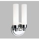 Poehlmann Double Wall Sconce - Polished Nickel Poehlmann Double Wall Sconce - Polished Nickel /