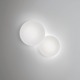 Puck 2 Light Wall / Ceiling Mount  -  / Opal