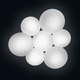 Puck 7 Light Wall / Ceiling Mount - Opal Puck 7 Light Wall / Ceiling Mount - / Opal