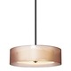 Puri Suspension - Black Brass / Bronze Organza