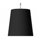 Round Light Suspension - Silver / Black Round Light Suspension - Silver / Black