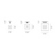 Subzero Ceiling Flush Mount -  / 