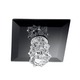 Subzero Ceiling Flush Mount - Chrome / Crystal