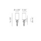 Subzero Wall Sconce -  / 