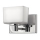Taylor Vanity Wall Sconce - Chrome / White Taylor Vanity Wall Sconce - Chrome / White
