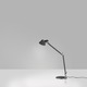 Tolomeo Mini Desk Lamp with Base  - Aluminum / Black