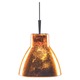 Undula Single Pendant - Matte Satin Nickel / Gold Leaf