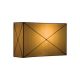 X Wall Sconce - Buttercup Silk Dupioni X Wall Sconce - / Buttercup Silk Dupioni