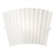 Leilah Wall Sconce - Brushed Steel / White