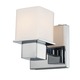 Lexington Vanity Wall Sconce - Chrome / White Opal Lexington Vanity Wall Sconce - Chrome / White Opal