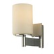 Truss Vanity Wall Sconce - Chrome / White Opal Truss Vanity Wall Sconce - Chrome / White Opal