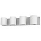Enterprise Bath Bar 2-Light - Chrome / White Opal