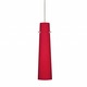 XP Camino Pendant - Satin Nickel / Ruby Matte XP Camino Pendant - Satin Nickel / Ruby Matte