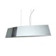 Silhouette Linear Suspension - Satin Nickel / Mirror / Frost