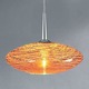 Freejack Mystique Down Pendant - Matte Chrome / Amber
