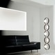 Giuko 5 Floor To Ceiling Lamp - Ebony / White Giuko 5 Floor To Ceiling Lamp - Ebony / White