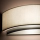 Miris Wall Sconce - Brushed Nickel / White