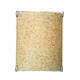 Pacifica Edge Bow Wall Sconce - Satin Nickel / Sand over Clear