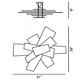 Big Bang Wall / Ceiling Mount -  / 