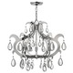 Xanadu Chandelier - Stainless Steel / Crystal