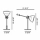 Glas Table Lamp - /
