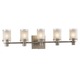 P5005 Bath Bar - Antique Nickel / Clear
