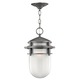 Reef Exterior Suspension - Hematite / Etched Glass Reef Exterior Suspension - Hematite / Etched Glass