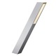 Piza LED Exterior Path Light - Titanium / Etched Acrylic