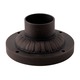 1307 Exterior Post Mount Fitter - Mocha / 